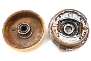 Yamaha - 95 Yamaha Badger 80 2x4 Front Left Brake Drum Assembly YFM80 - Image 3