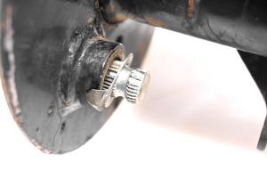 Yamaha - 95 Yamaha Badger 80 2x4 Rear Axle Tube Brake Housing YFM80 - Image 2