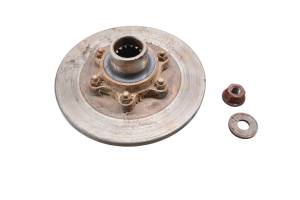 02 Yamaha Grizzly 660 4x4 Rear Brake Rotor Hub YFM660F