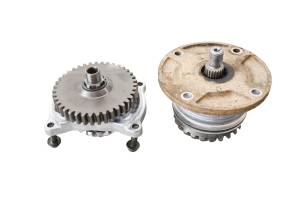 Yamaha - 02 Yamaha Grizzly 660 4x4 Transmission Bevel Gears Output Shaft YFM660F - Image 2