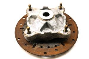 11 Polaris Trail Boss 330 2x4 Front Wheel Hub & Rotor Right