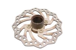 Yamaha - 12 Yamaha YFZ450R Rear Brake Rotor Disc & Hub - Image 2