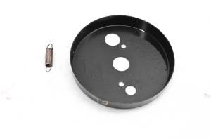 Suzuki - 08 Suzuki Quadsport 90 2x4 Front Left Brake Drum Back Plate LTZ90 - Image 2