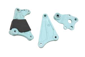 Suzuki - 06 Suzuki LTR450 Front Motor Mount Brackets Quadracer 450 2x4 - Image 3