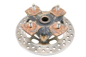 08 Suzuki King Quad 450 4x4 Axi Front Wheel Hub & Rotor Left Or Right LTA450X