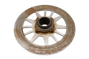 Yamaha - 03 Yamaha Warrior 350 2x4 Rear Brake Rotor Hub YFM350X - Image 2