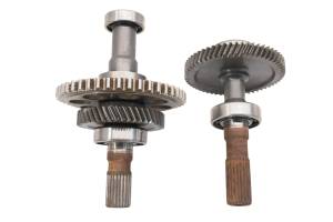 10 Polaris Sportsman 550 XP 4x4 Transmission Bevel Gears Output Shaft