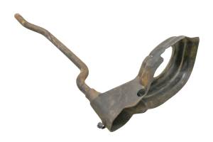 09 Yamaha Grizzly 700 4x4 EPS Fuel Filler Cover YFM700F