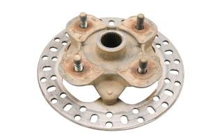 09 Yamaha Grizzly 700 4x4 EPS Rear Wheel Hub & Rotor Left Or Right YFM700F