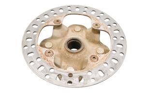 Yamaha - 09 Yamaha Grizzly 700 4x4 EPS Rear Wheel Hub & Rotor Left Or Right YFM700F - Image 3