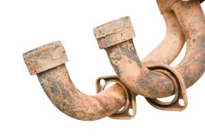 Yamaha - 09 Yamaha Grizzly 700 4x4 EPS Header Exhaust Head Pipe YFM700F - Image 5