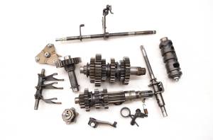 87 Suzuki Quadrunner 300 2x4 Transmission Shift Forks & Drum LT300EH