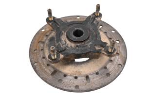 14 Polaris Ranger 400 4x4 Front Wheel Hub & Rotor Left
