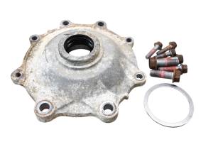 Kawasaki - 09 Kawasaki Prairie 360 4x4 Rear Differential Housing Cover KVF360 - Image 1