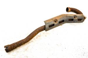 00 Kawasaki Bayou 220 2x4 Header Exhaust Head Pipe KLF220