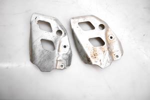 01 Suzuki DRZ400S Rear Master Cylinder & Frame Guard Brackets Mounts