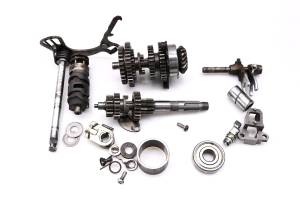 87 Yamaha Moto-4 Badger 80 Transmission Shift Forks & Drum YFM80