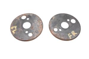 Kawasaki - 04 Kawasaki KFX50 Front Brake Plate Covers - Image 2