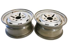 Yamaha - 03 Yamaha Kodiak 450 4x4 Front Wheels Rims 12X6 4/110 YFM450F - Image 3