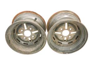 Yamaha - 03 Yamaha Kodiak 450 4x4 Rear Wheels Rims 12X7.5 4/110 YFM450F - Image 1