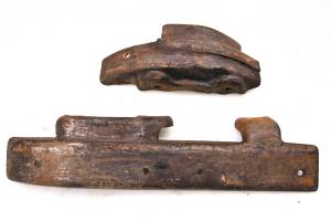 00 Suzuki Quadrunner 160 2x4 Rear Swingarm Skid Plate Guards LT160