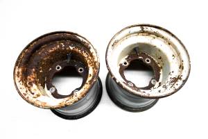 01 Suzuki Quadrunner 160 2x4 Rear Wheels Rims 8X8 4/115 LTF160