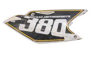 06 Suzuki RMZ250 Right Side Cover Number Panel