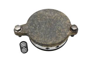 09 Kawasaki KFX450R Oil Filter Cover