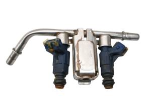 10 Polaris Ranger Crew 800 4x4 Fuel Injectors & Rail