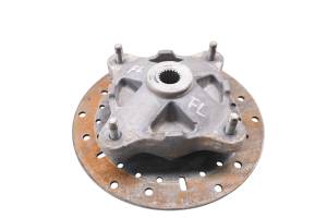 11 Polaris Sportsman 850 Front Wheel Hub & Rotor Left