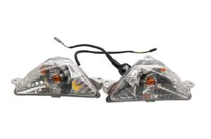 25 Kawasaki Ninja 500 Front Blinkers Left & Right Turn Signals EX500