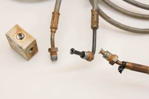 Polaris - 19 Polaris RZR XP Turbo Rear Brake Lines & Fitting - Image 3