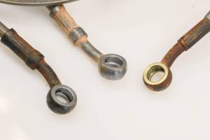 Polaris - 19 Polaris RZR XP Turbo Rear Brake Lines & Fitting - Image 4