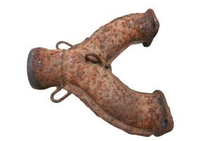 95 Polaris Indy Super Sport 440 Exhaust Manifold Y-Pipe Flange