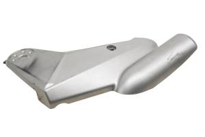 Kawasaki - 09 Kawasaki Versys 650 Lower Left Radiator Cover Guard LE650A - Image 2