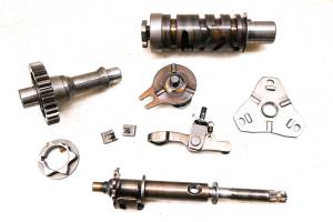 Suzuki - 98 Suzuki Quadrunner 160 2x4 Transmission Shift Forks & Drum LT160 For Parts - Image 6