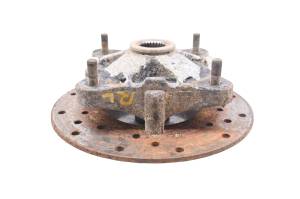 10 Polaris Ranger 800 6x6 Rear Wheel Hub & Brake Rotor