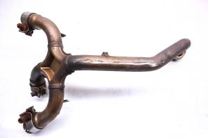 Ducati - 04 Ducati Monster 800S Horizontal Header Exhaust Head Pipe - Image 4