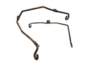 07 Yamaha Raptor 700 2x4 Left Heel Guard Brackets Stays YFM700R