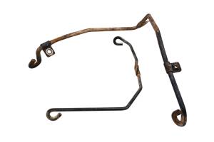 Yamaha - 07 Yamaha Raptor 700 2x4 Left Heel Guard Brackets Stays YFM700R - Image 2