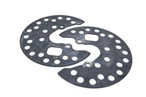 07 Yamaha Raptor 700 2x4 Front Spindle Rock Guards Covers YFM700R