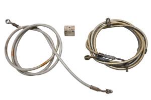 17 Polaris RZR XP Turbo Rear Brake Lines & Fitting