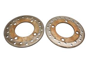 Polaris - 19 Polaris RZR XP Turbo Front Brake Rotors Disc - Image 2