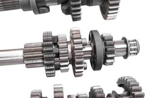 Kawasaki - 95 Kawasaki Bayou 300 4x4 Transmission Gears & Forks KLF300 - Image 3