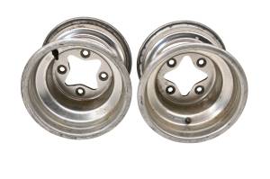 04 Suzuki Ozark 250 2x4 Rear Wheels Rims 9X8 4/110 LTF250