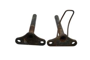 Yamaha - 85 Yamaha Badger 80 Foot Peg Mounts Brackets YFM80 - Image 3