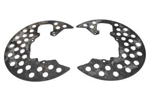 18 CFMoto CForce 500 4x4 Front Brake Rotor Guards Left & Right