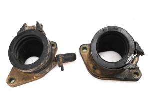 02 Yamaha Raptor 660 2x4 Intake Manifold Carburetor Boots YFM660R