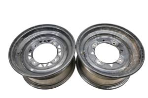 16 Polaris Ranger 800 6x6 Front Wheels Rims 4/156 12X6