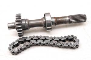 03 Polaris Sportsman 600 4x4 Transmission Output Shaft & Chain